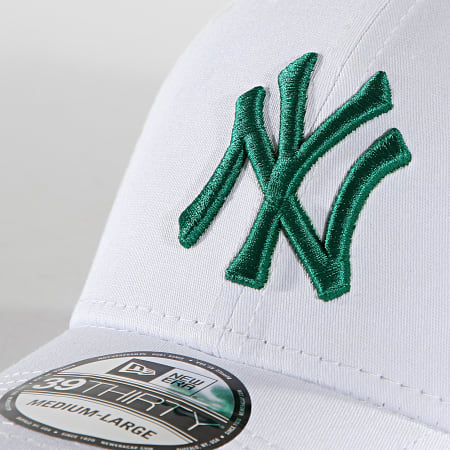 New Era - Casquette Fitted 39Thirty League Essentiaal 60137725 New York Yankees Blanc