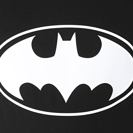 DC Comics - Canotta con logo bianco e nero
