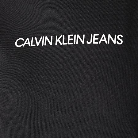 Calvin Klein - Maglietta da donna Shrunken Institutional 6251 Nero