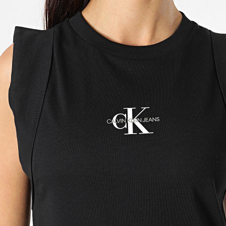 Calvin Klein - Robe Débardeur Femme Knotted 6271 Noir