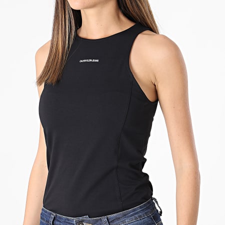 Calvin Klein Jeans - Débardeur Micro Branding 6276 Noir
