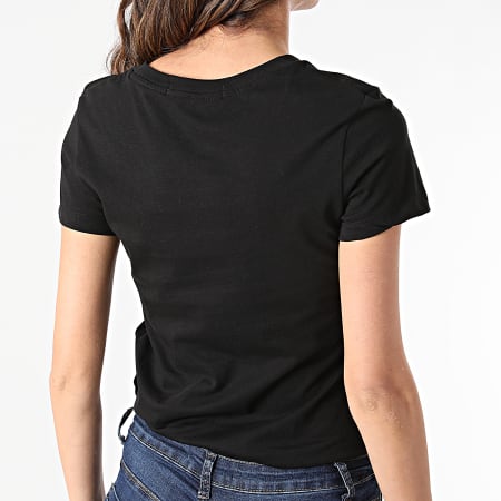 Calvin Klein - Set di 2 camicie da donna con logo istituzionale 6466 nero