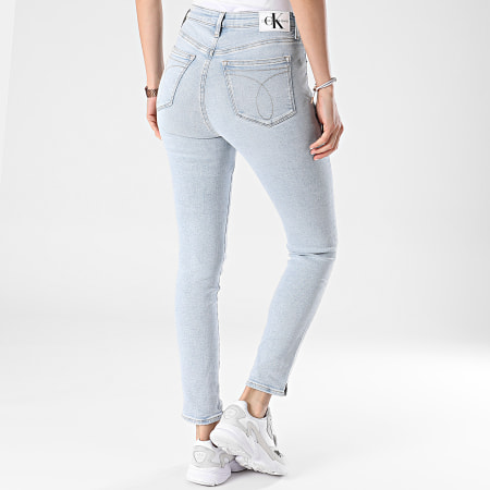 Calvin Klein Jeans - Jean Femme Skinny 7152 Bleu Wash