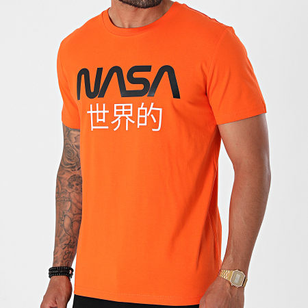 NASA - Camiseta Japón Naranja Negro