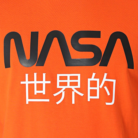 NASA - Maglietta Giappone Arancione Nero