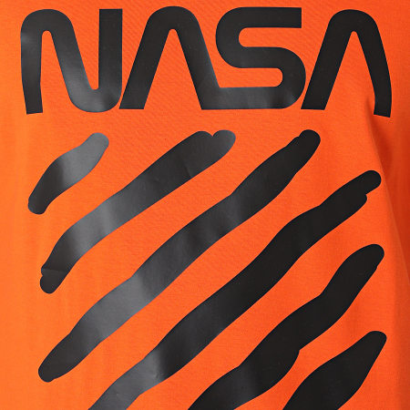 NASA - Maglietta Skid Orange Nero
