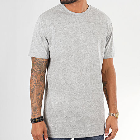 Urban Classics - Confezione da 6 magliette basic TB2684C Nero grigio erica bianco