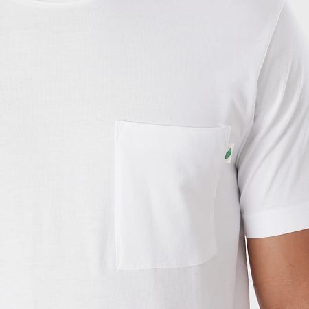 Urban Classics - Confezione da 2 camicie tascabili in cotone organico Basic TB4123A Bianco Nero