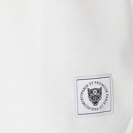 2Y Premium - Tee Shirt Oversize SW6049 Blanc Cassé