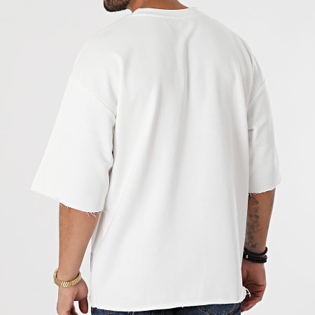 2Y Premium - Tee Shirt Oversize SW6049 Blanc Cassé