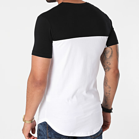 Alrima - Tee Shirt Oversize Bicolore Royaume Blanc Noir