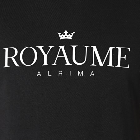 Alrima - Maglietta con anello in bianco e nero del Regno