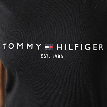 Tommy Hilfiger - Tee Shirt Femme Heritage 1999 Noir