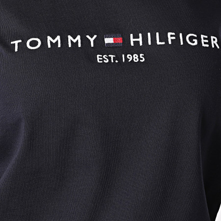 Tommy Hilfiger - Tee Shirt Femme Heritage 1999 Bleu Marine