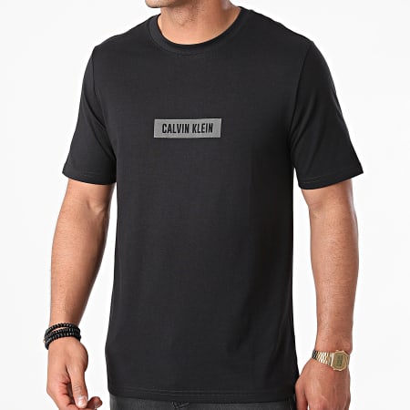 Calvin Klein - Tee Shirt De Sport Réfléchissant PW GMS1K142 Noir