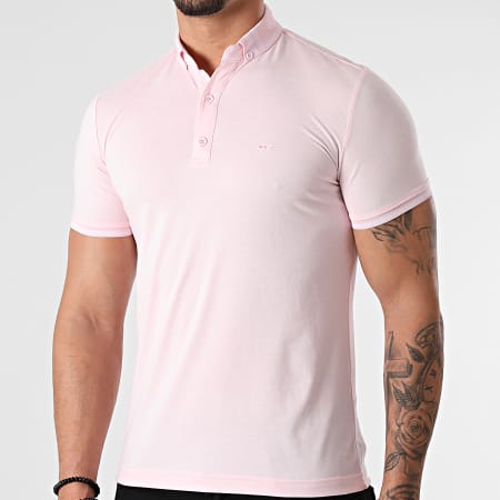 Classic Series - Polo Manches Courtes 21Y-1100 Rose