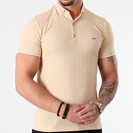 Classic Series - Polo Manches Courtes 21Y-1079 Beige