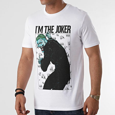 DC Comics - Tee Shirt Im The Joker Blanc