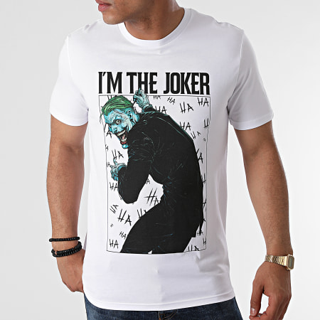 DC Comics - Tee Shirt Im The Joker Blanc