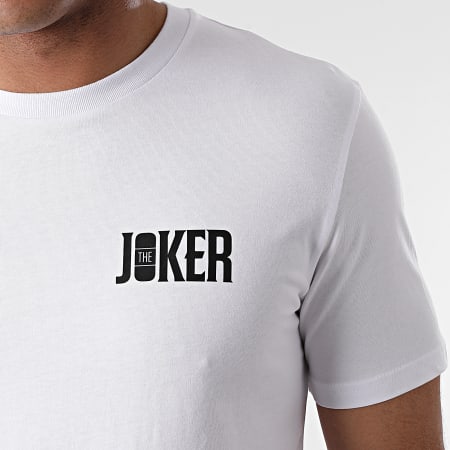 DC Comics - Maglietta Joker Back Bianco