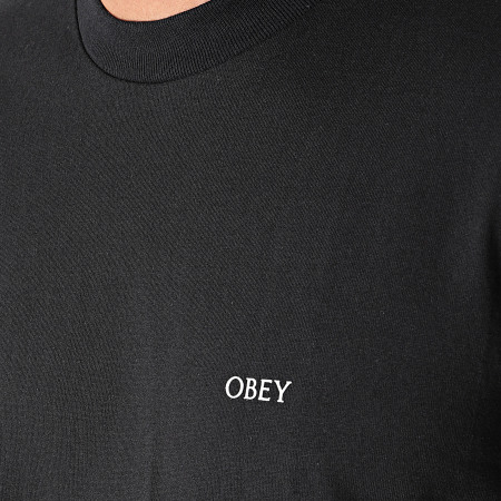 Obey - Tee Shirt Burn Baby Burn Noir