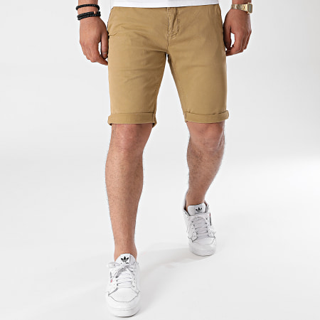 Paname Brothers - Short Chino Skinny Bary Beige