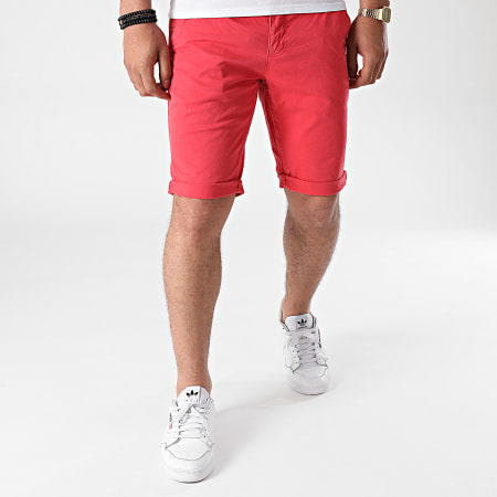 Paname Brothers - Short Chino Skinny Bary Rouge
