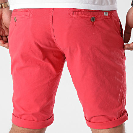 Paname Brothers - Short Chino Skinny Bary Rouge