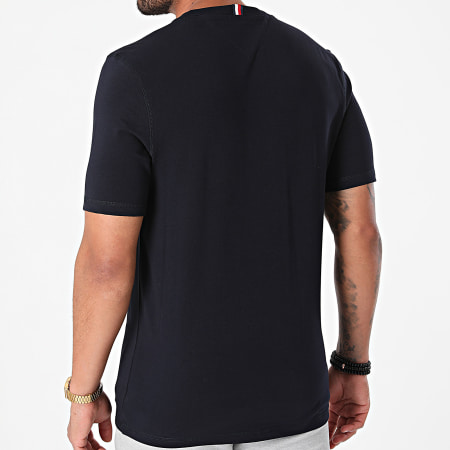 Tommy Hilfiger - Tee Shirt Graphic Cotton 8583 Bleu Marine