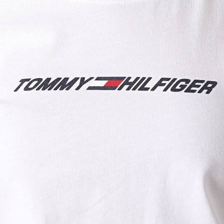 Tommy Hilfiger - Tee Shirt Femme Regular Graphic C-nk 1016 Blanc
