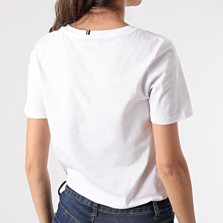 Tommy Hilfiger - Camiseta Graphic Regular Mujer C-nk 1016 Blanca