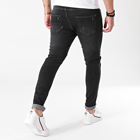 Black Needle - Jeans skinny BN-3123 Nero