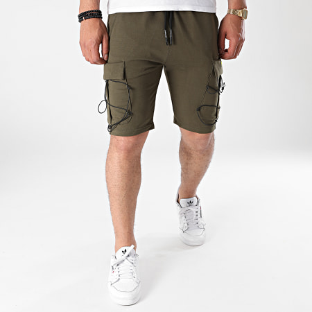 Classic Series - G-3012 Pantalones cortos cargo verde caqui