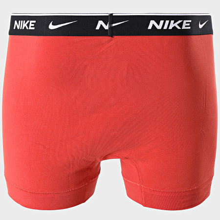 Nike - Lot De 2 Boxers Everyday Cotton Stretch KE1085 Orange Bleu