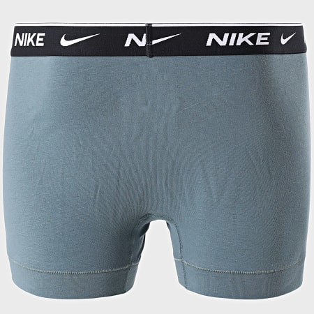 Nike - Lot De 2 Boxers Everyday Cotton Stretch KE1085 Orange Bleu