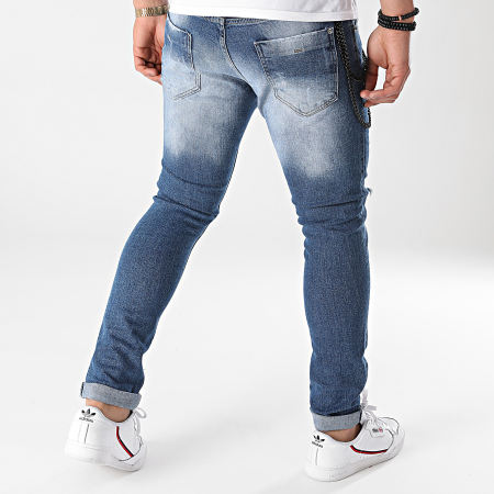 Uniplay - 486 Jeans skinny in denim blu