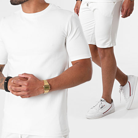 Uniplay - Tee Shirt EHL-8 Blanc Cassé