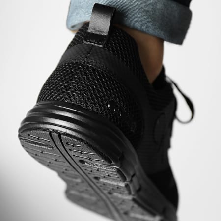 Calvin Klein - Baskets Runner Sneaker Lace Up 0086 Full Black