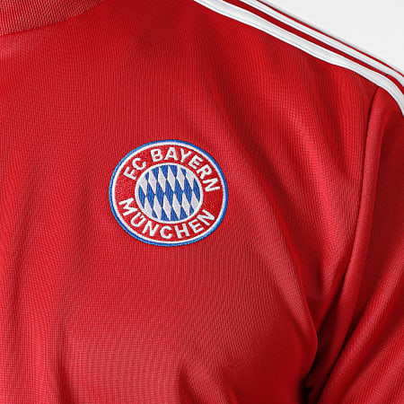 adidas - Veste Zippée A Bandes FC Bayern GR0684 Rouge
