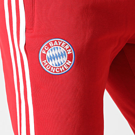 Adidas Performance - Pantalon Jogging A Bandes FC Bayern GR0689 Rouge