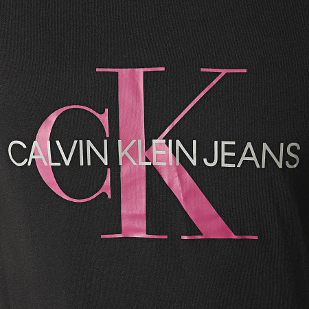 Calvin Klein - Tee Shirt Seasonal Monogram 7065 Noir