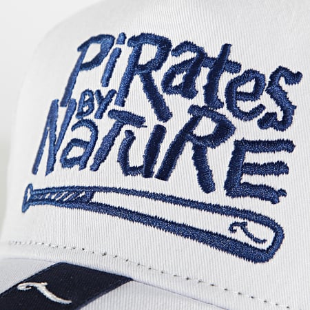 La Piraterie - Casquette Pirates By Nature Blanc