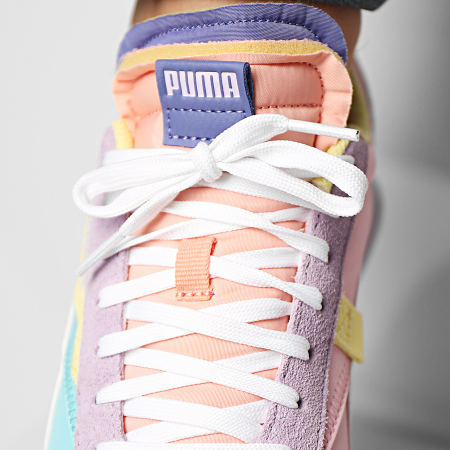 Puma - Baskets Future Rider Slash CB 382353 Light Lavender Pink Lady Angel Blue