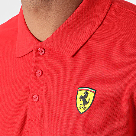 Ferrari - Polo Manches Courtes Classic 130181063 Rouge