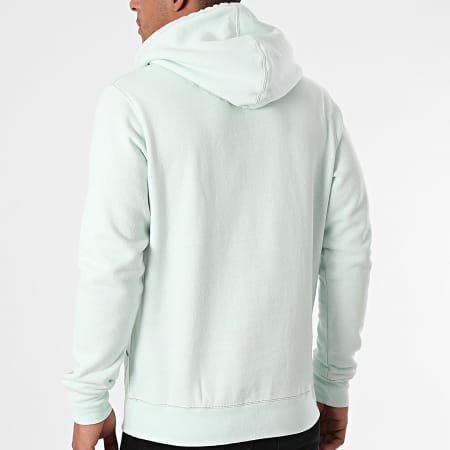 Jack And Jones - Sweat Capuche Tons Turquoise Clair Chiné