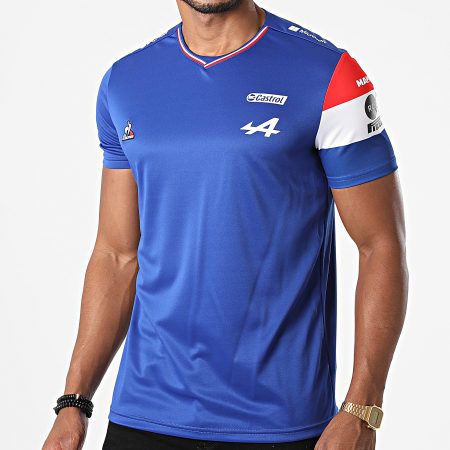 Le Coq Sportif - Tee Shirt Alpine Pilote 2110839 Bleu Roi