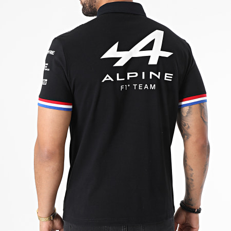 Le Coq Sportif - Polo Manches Courtes Alpine 2110842 Noir