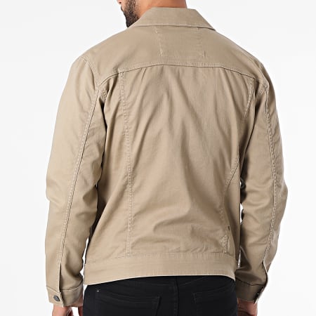 Only And Sons - Veste Jean Coin Life Beige