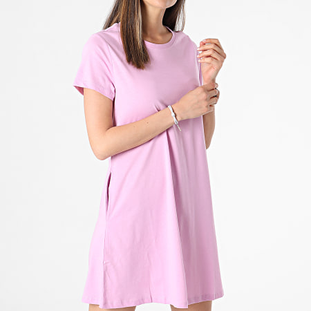 Only - May Life Women's Pink Camiseta Dress