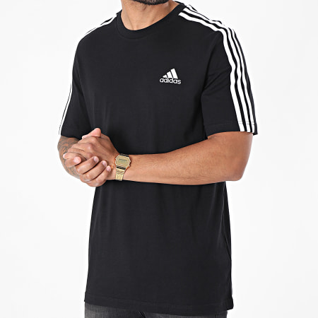 Adidas Sportswear - Tee Shirt A Bandes 3 Stripes GL3732 Noir